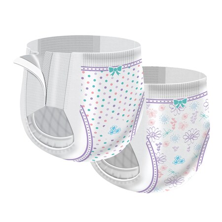 Cuties Cutie Pants Toddler Training Pants Size 4T to 5T Over 35 lbs. , PK 19 CR9008